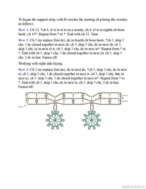 Вязаные проекты в книге &laquo;150 Crochet Borders&raquo;. Часть 3