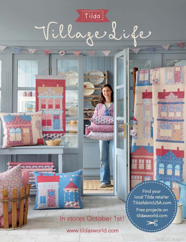 Коллекция проектов для рукодельниц в журнале &laquo;Love of Quilting - Fall 20266&raquo;