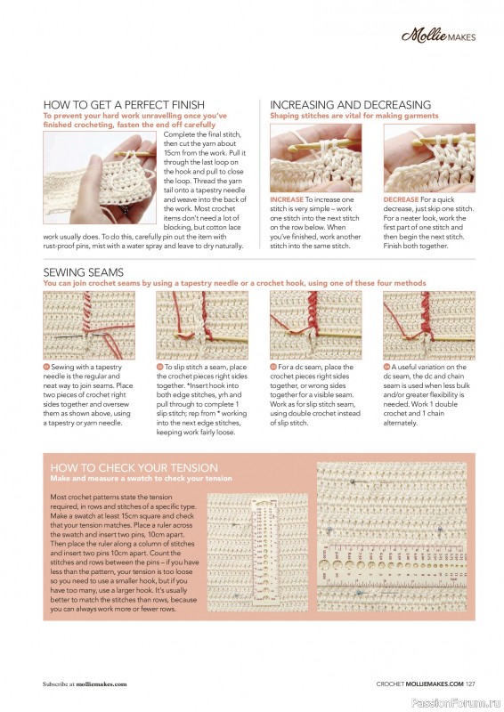 Вязаные проекты в журнале &laquo;Mollie Makes - Crochet 2026&raquo;