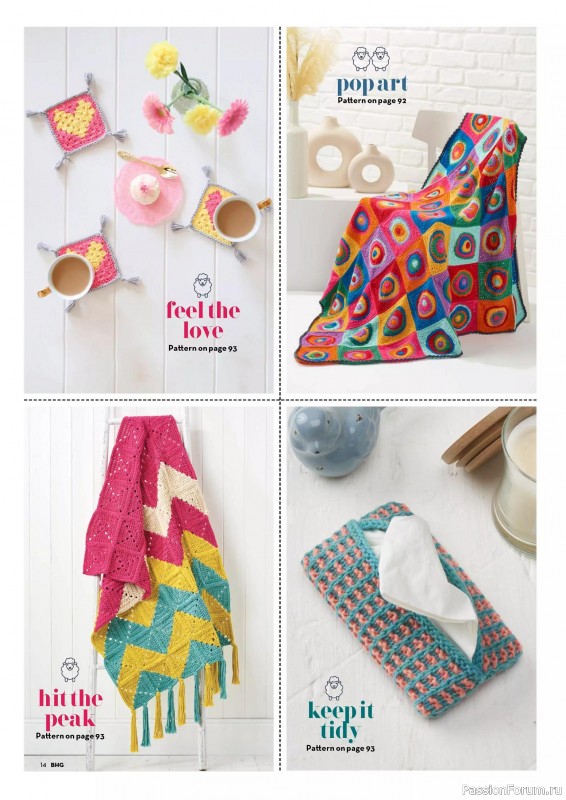 Вязаные проекты спицами в журнале «Better Homes and Gardens Specials - Knit & Crochet 2025»