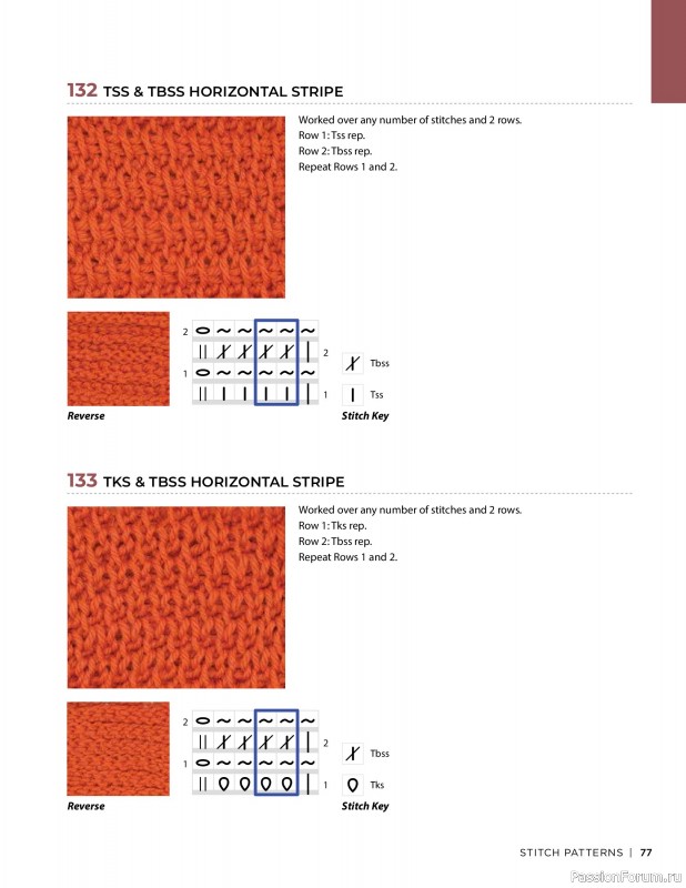 Вязаные проекты в книге « Tunisian Crochet»