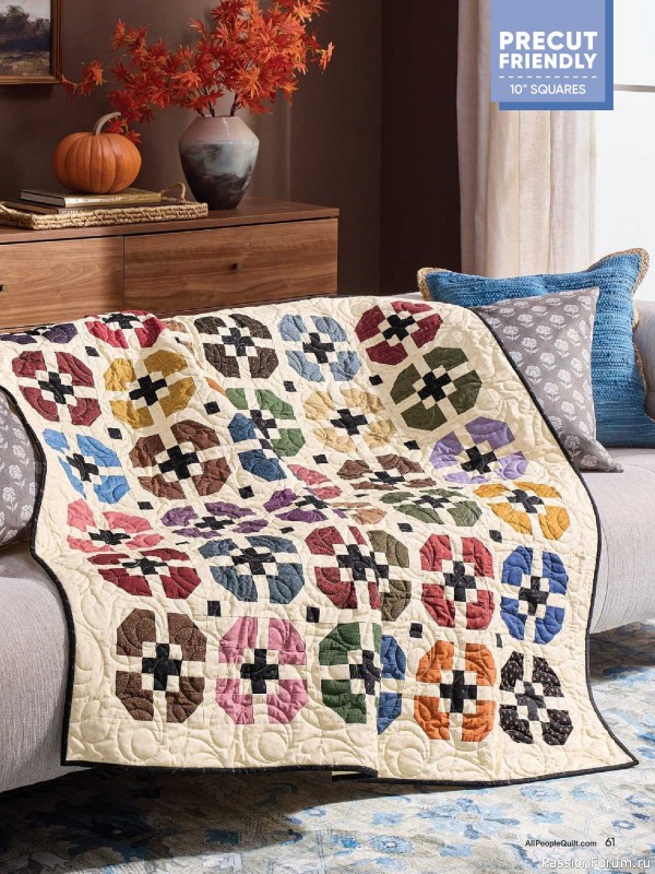 Коллекция проектов для рукодельниц в журнале «American Patchwork & Quilting №201 2026»