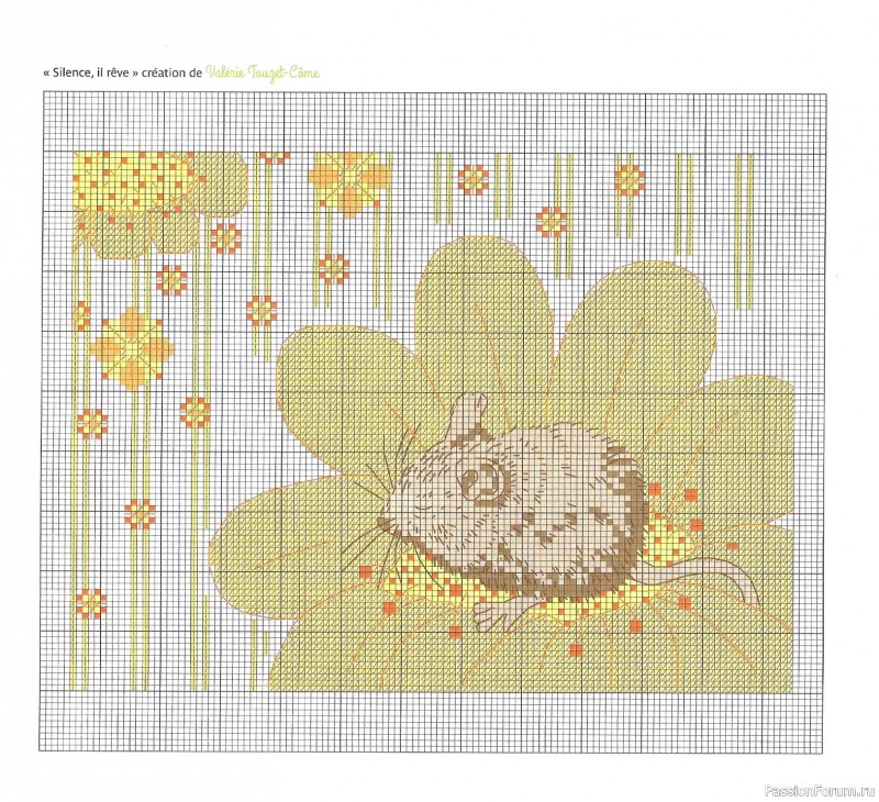 Коллекция вышивки в книге «Reves de fleurs - 2026»