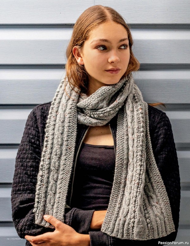Вязаные проекты спицами в журнале «Homespun Knitting №3 2022»