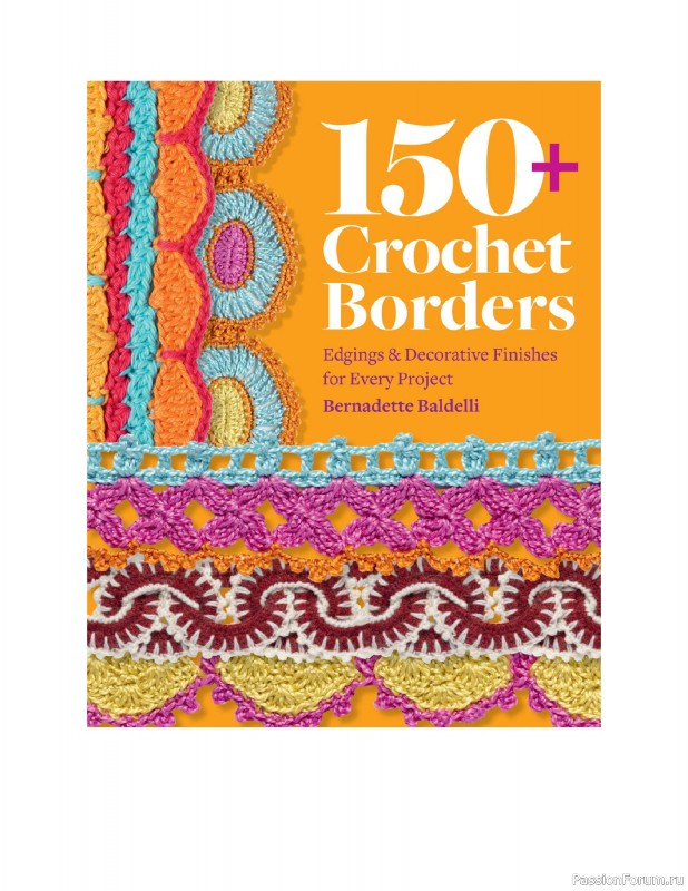 Вязаные проекты в книге &laquo;150 Crochet Borders&raquo;. Часть 3