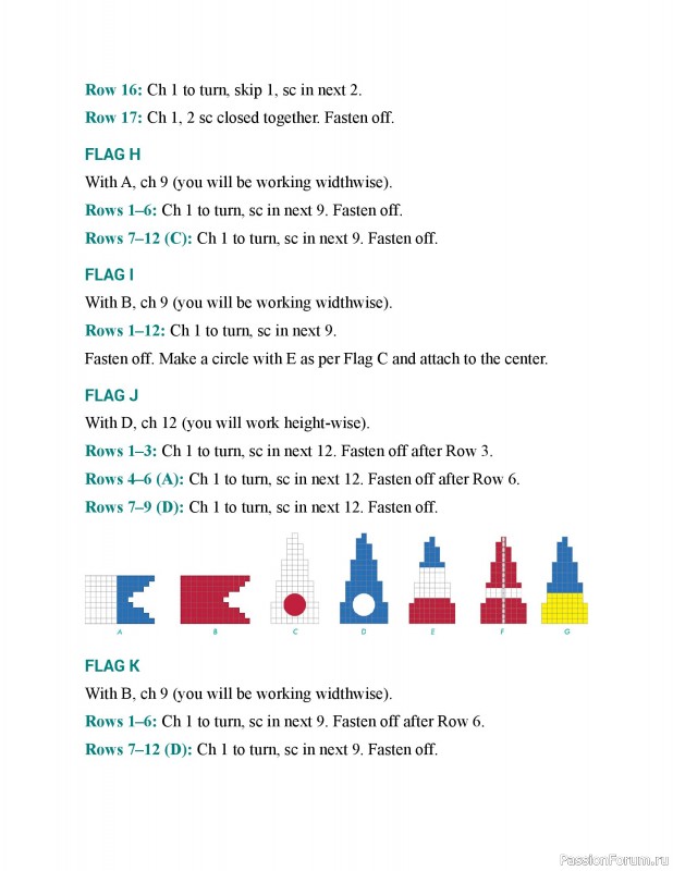 Вязаные проекты в книге &laquo;150 Crochet Borders&raquo;. Часть 3