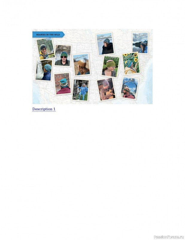 Вязаные проекты в книге «Knitting the U.S.A.». Часть 3