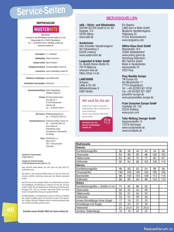 Вязаные проекты в журнале «Muster-Hits №4 2025»