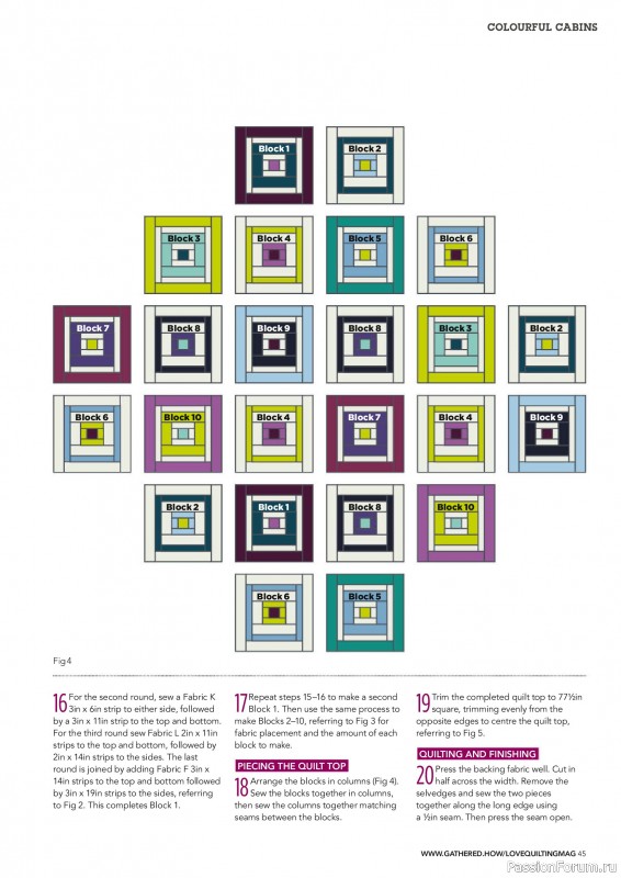 Коллекция проектов для рукодельниц в журнале «Love Patchwork & Quilting №157 2025»