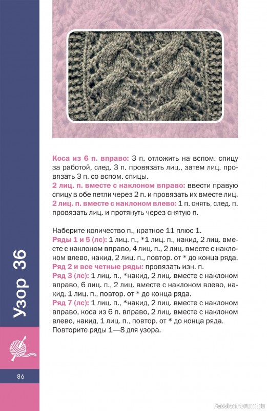 Вязаные проекты в книге «3D-узоры спицами»