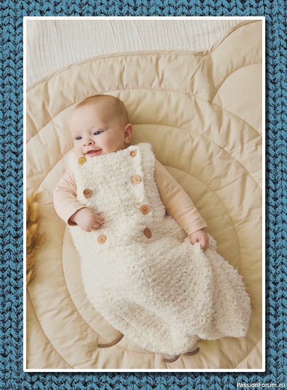 Вязаные модели для детей в журнале &laquo;Piu Maglia Bebe №6 2026&raquo;