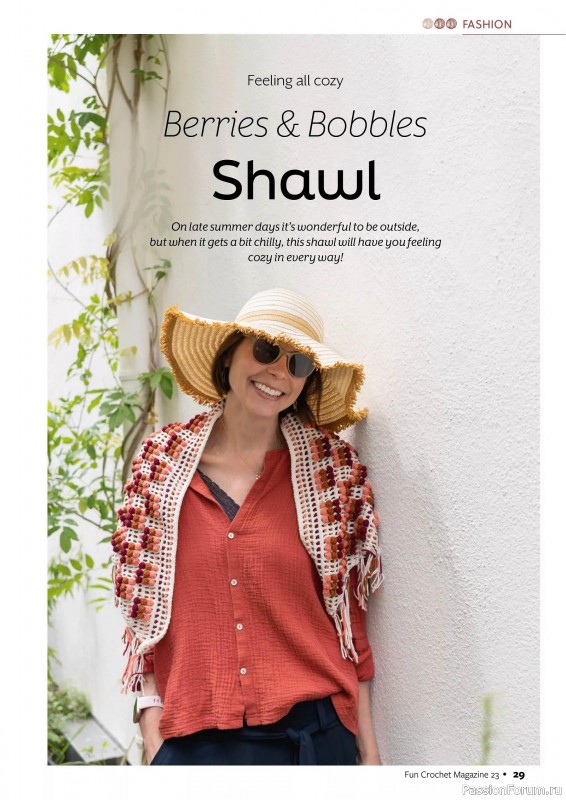 Вязаные проекты крючком в журнале «Fun Crochet Magazine №23 2025»