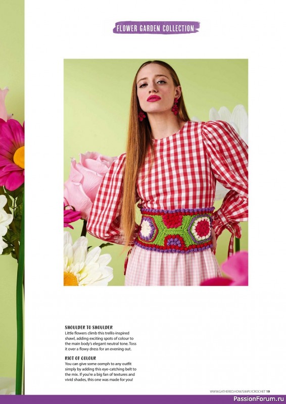 Вязаные проекты крючком в журнале «Simply Crochet №121 2022»