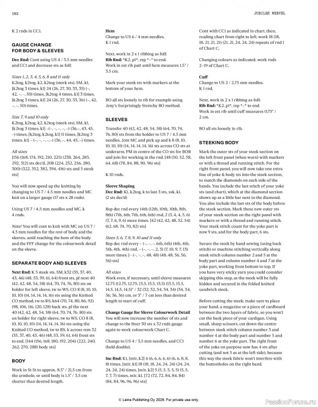 Вязаные проекты в журнале &laquo;Laine Magazine - Anniversary Issue 2026&raquo;. Часть 2