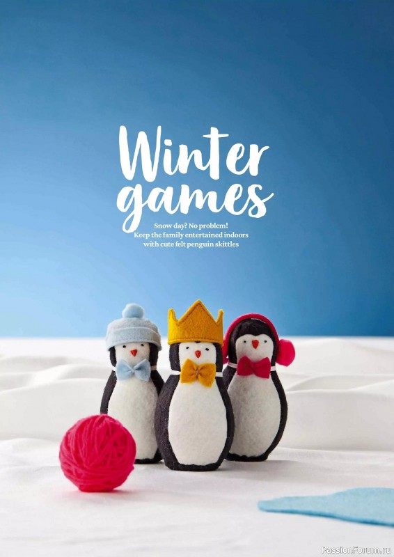 Коллекция проектов для рукодельниц в журнале «Mollie Makes - Christmas Crafting 2025»