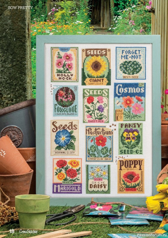 Коллекция вышивки в журнале &laquo;CrossStitcher №432 2026&raquo;