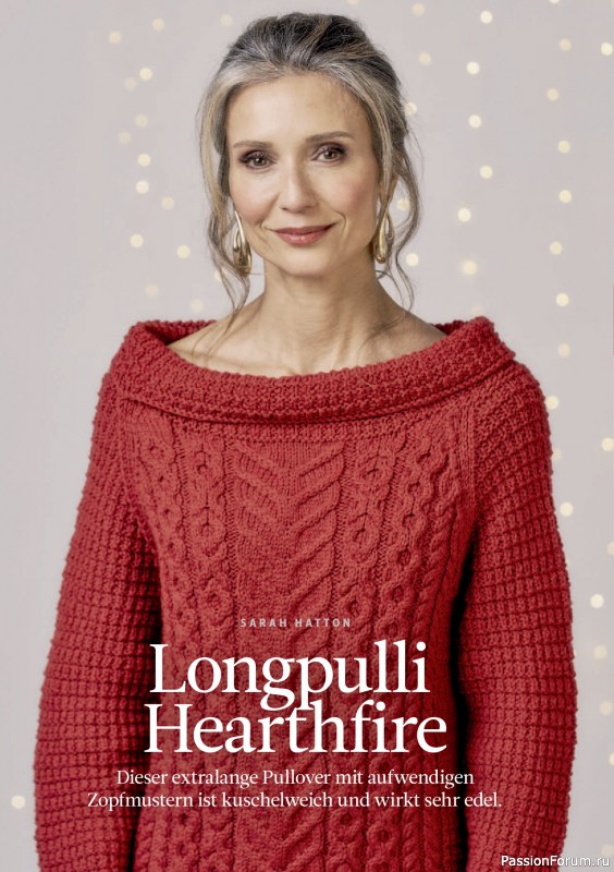 Вязаные проекты спицами в журнале «The Knitter №84 2026 Germany»