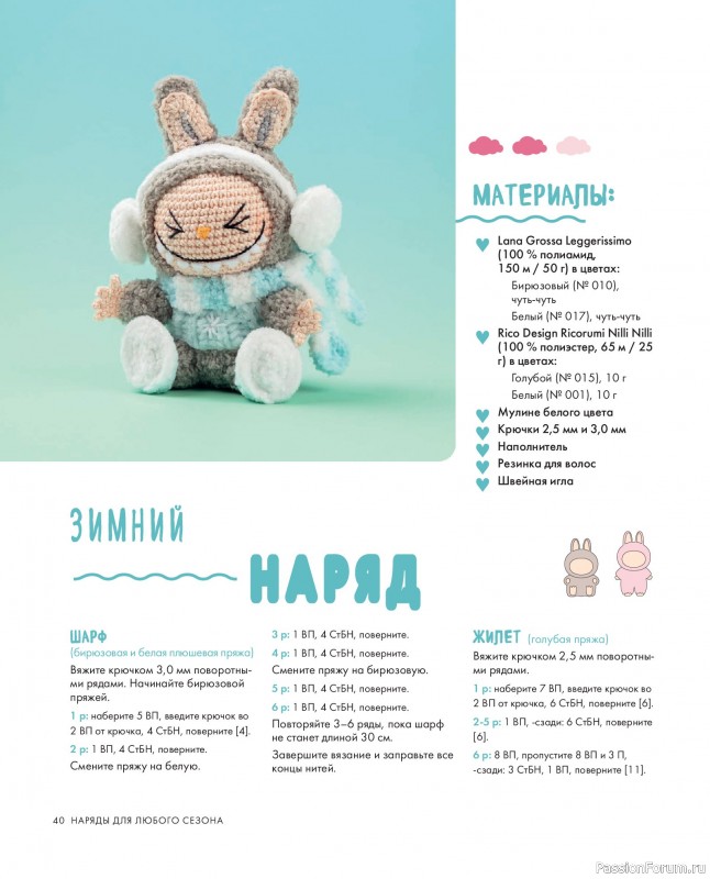 Вязаные проекты в книге &laquo;Вяжем крючком одежду и аксессуары&raquo;