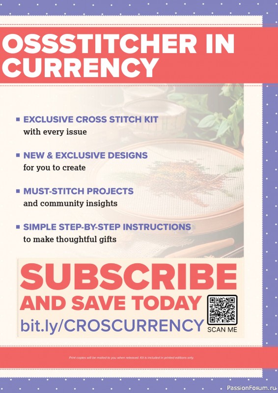 Коллекция вышивки в журнале &laquo;CrossStitcher №432 2026&raquo;