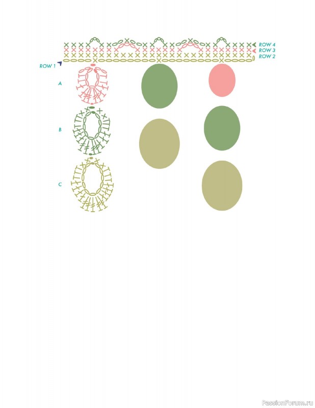 Вязаные проекты в книге &laquo;150 Crochet Borders&raquo;. Часть 1