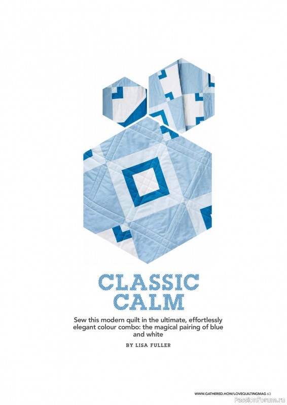 Коллекция проектов для рукодельниц в журнале «Love Patchwork & Quilting №157 2025»