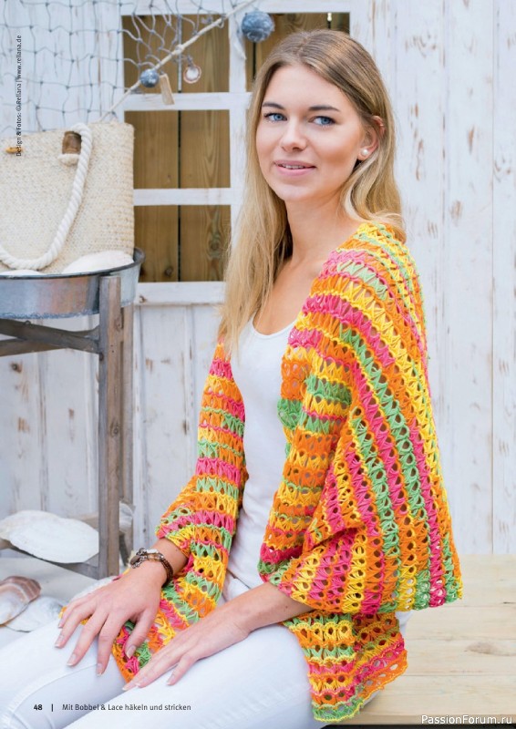 Вязаные модели в журнале «Bobbel & Lace №9 2022»
