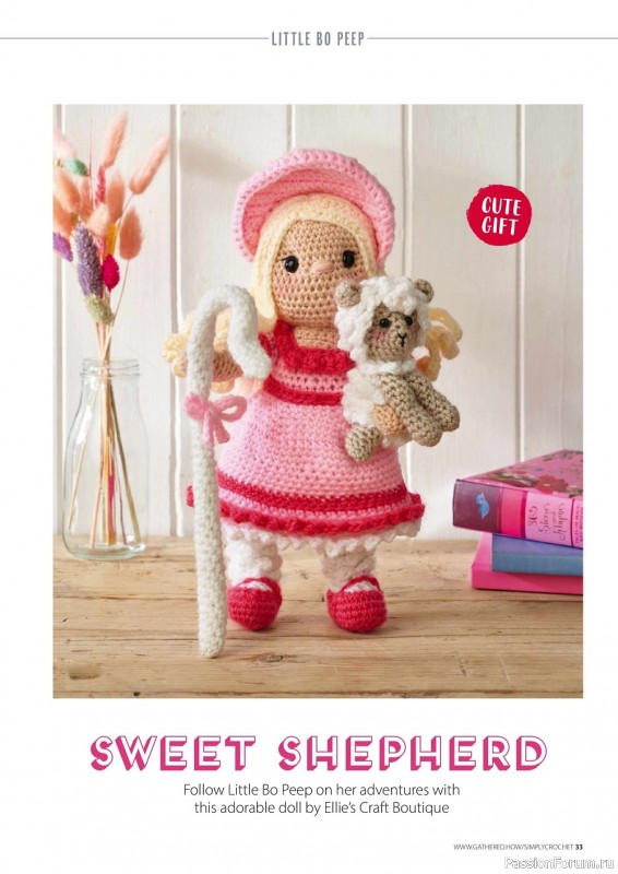 Вязаные проекты крючком в журнале «Simply Crochet №121 2022»