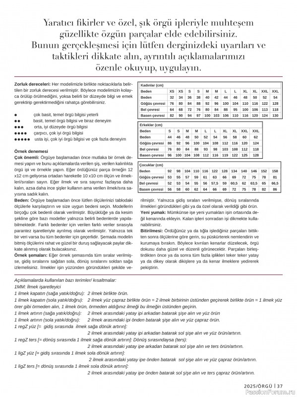 Вязаные модели в журнале «Burda Orgu №2 2025»