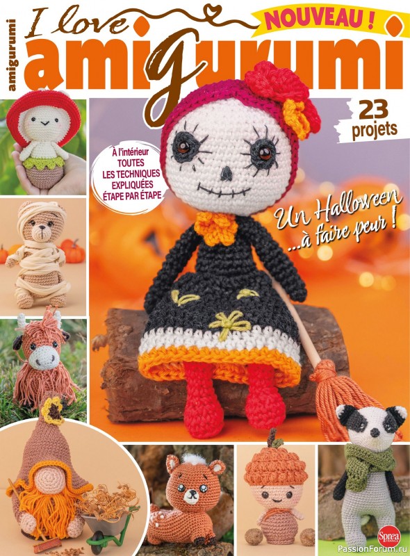 Вязаные проекты крючком в журнале «I Love Amigurumi №6 2025»