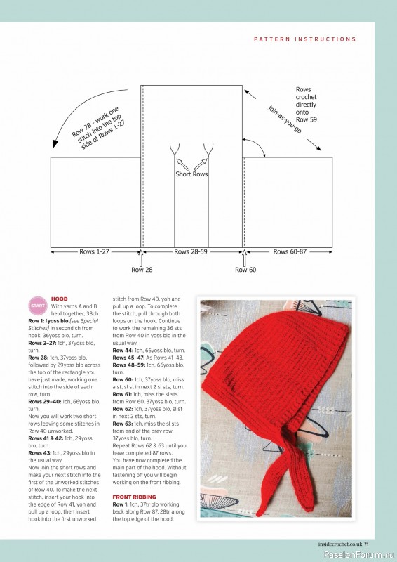 Вязаные проекты крючком в журнале «Inside Crochet №184 2025»