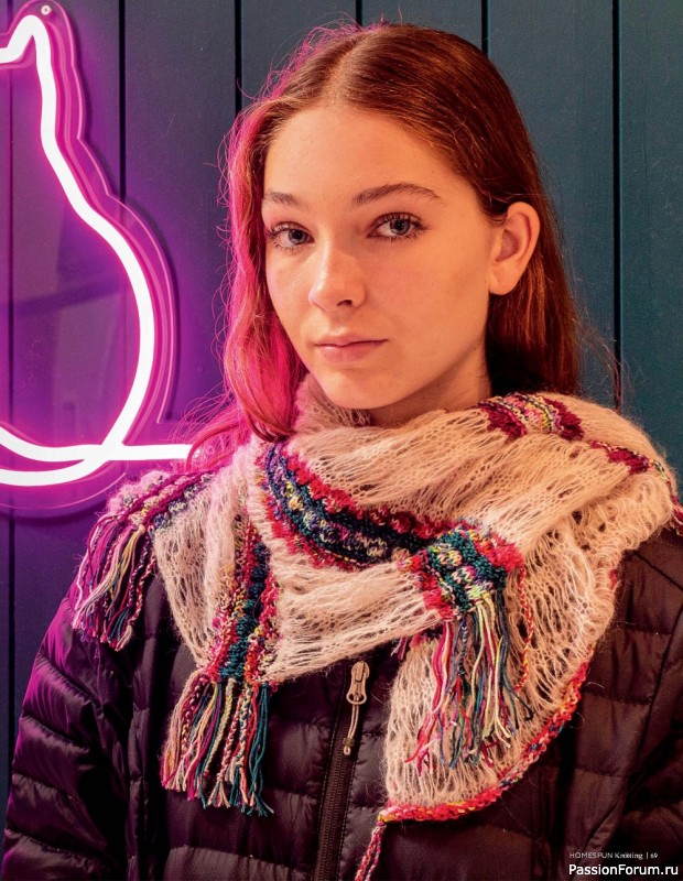 Вязаные проекты спицами в журнале «Homespun Knitting №3 2022»