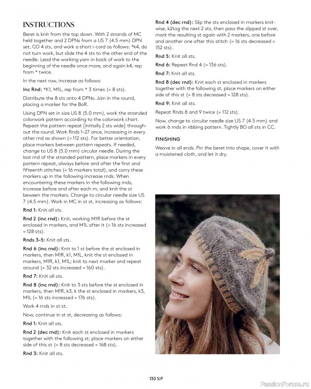 Вязаные проекты в книге «Top-Down Colorwork Knit Sweaters and Accessories». Продолжение