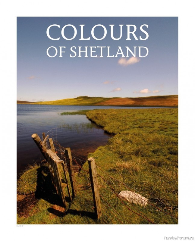 Вязаные модели в книге «Colours of Shetland»
