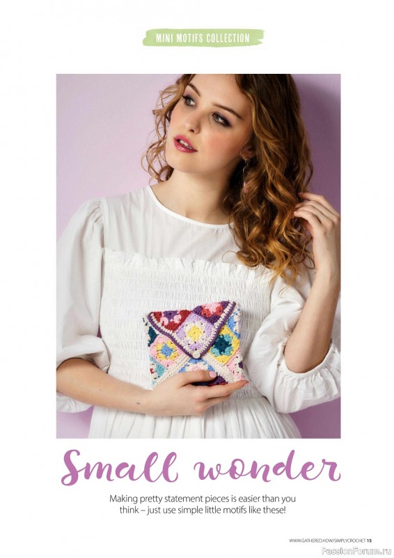 Вязаные проекты крючком в журнале « Simply Crochet №133 2023»