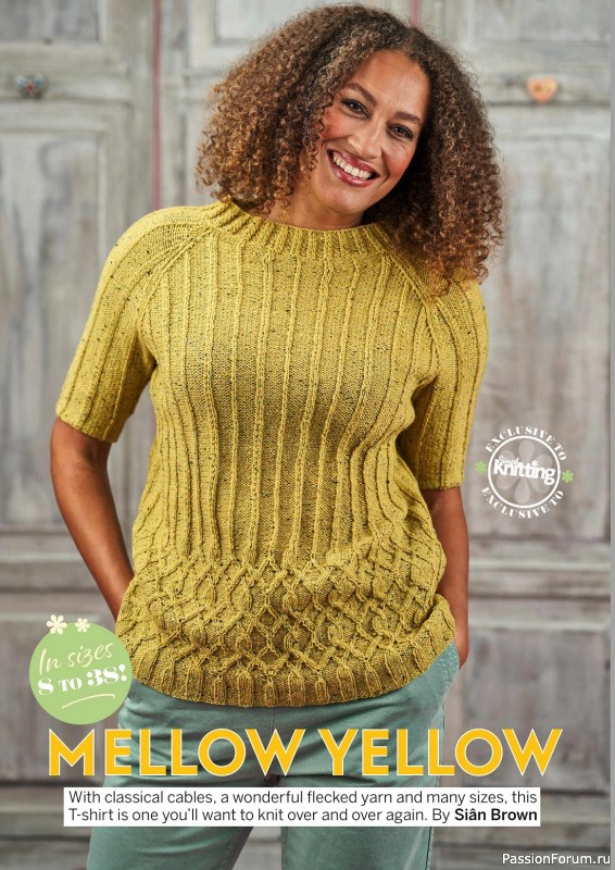 Вязаные проекты крючком в журнале «Simply Knitting №238 2023»