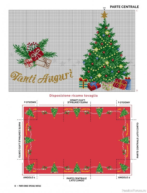 Коллекция проектов для рукодельниц в журнале «Mani di Fata Speciale Punto Croce - Natale 2025»