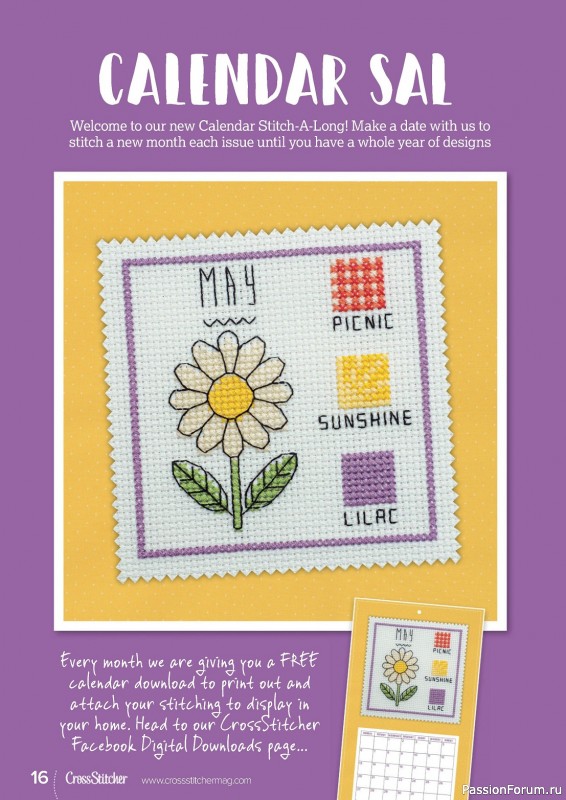 Коллекция вышивки в журнале «CrossStitcher №408 2024»