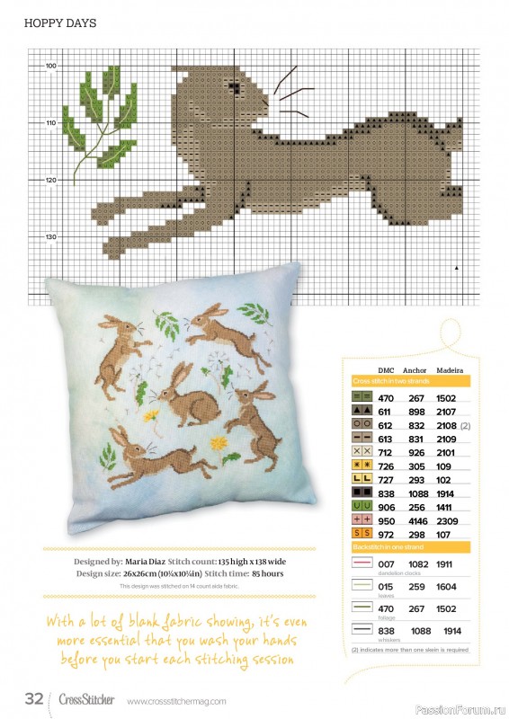 Коллекция вышивки в журнале &laquo;CrossStitcher №432 2026&raquo;