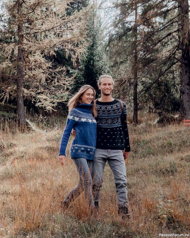 Вязаные проекты в книге «Top-Down Colorwork Knit Sweaters and Accessories»