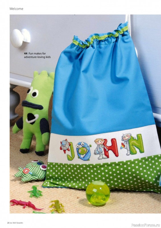 Коллекция вышивки в журнале «Cross Stitch Favourites №43 2025»