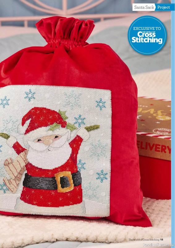 Коллекция вышивки в журнале «The World of Cross Stitching №364 2025»