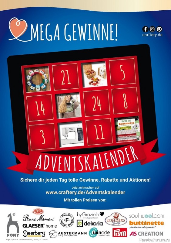 Вязаные модели крючком в журнале «The Knitter Germany №61 2022 »