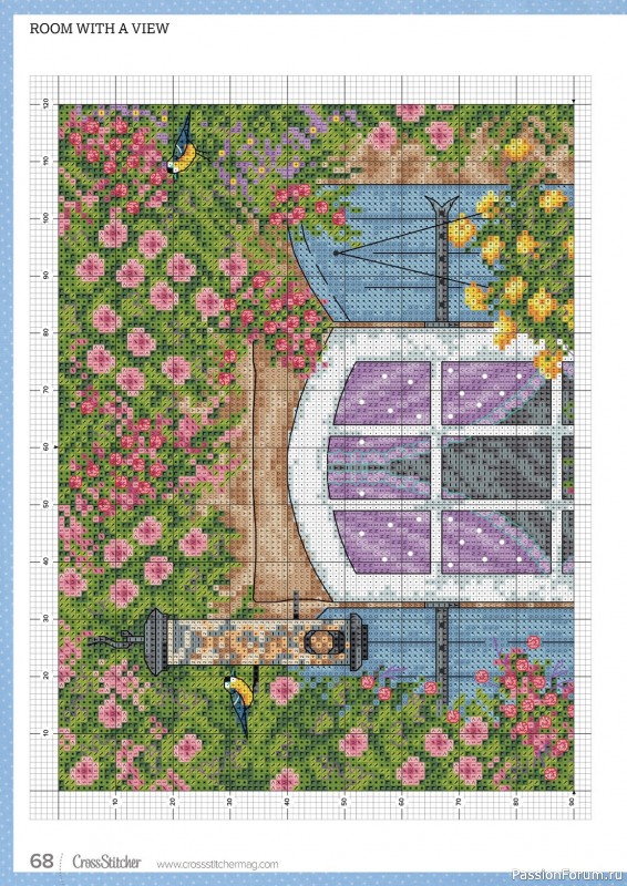 Коллекция вышивки в журнале «CrossStitcher №408 2024»