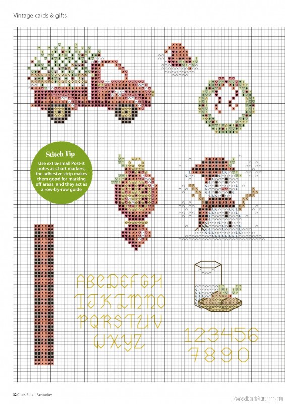 Коллекция вышивки в журнале «Cross Stitch Favourites - Christmas 2022»