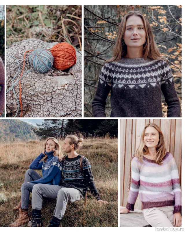 Вязаные проекты в книге «Top-Down Colorwork Knit Sweaters and Accessories». Продолжение