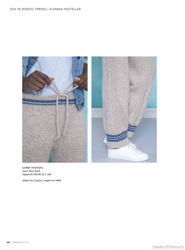 Вязаные проекты в журнале &laquo;Yarnmade №1 2018 Spring & Summer&raquo;. Продолжение