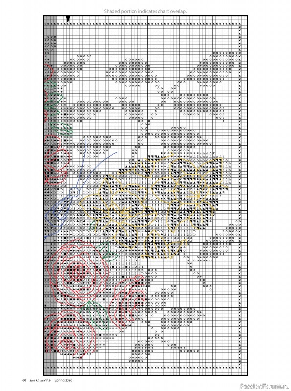 Коллекция вышивки в журнале &laquo;Just CrossStitch - Spring 2026&raquo;
