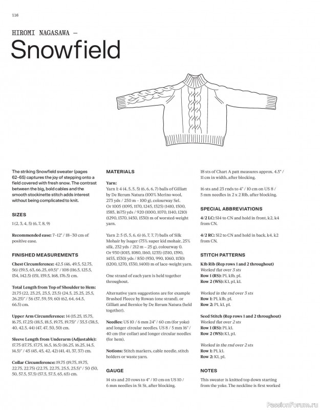 Вязаные модели в журнале «Laine Magazine №23 2025 Winter». Продолжение