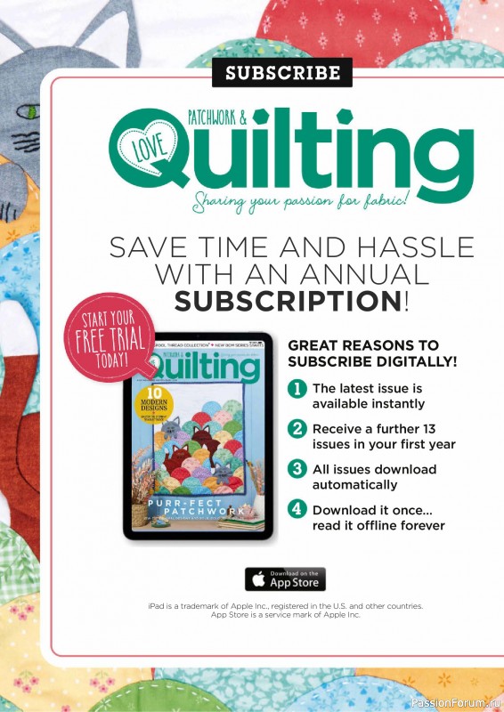 Коллекция проектов для рукодельниц в журнале «Love Patchwork & Quilting №157 2025»