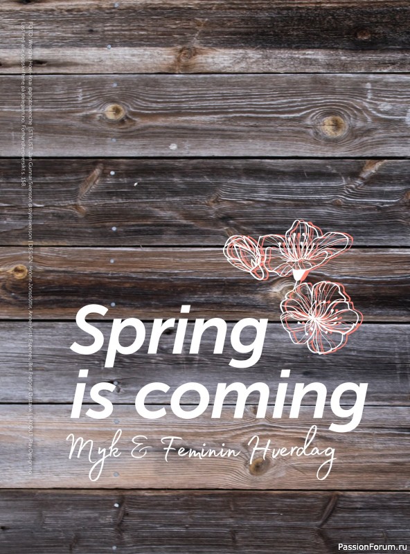 Вязаные проекты в журнале &laquo;Yarnmade №1 2020 Spring & Summer&raquo;